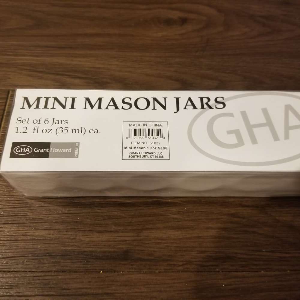 Mini "Mason" Jar Set - Picture 3 of 4